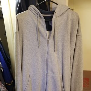 Grey hoodie